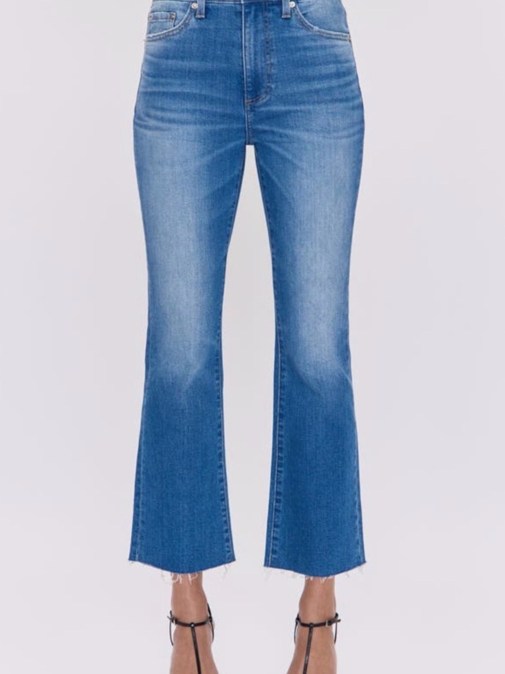 Pistola Lennon High Waist Ankle Bootcut, Size 28